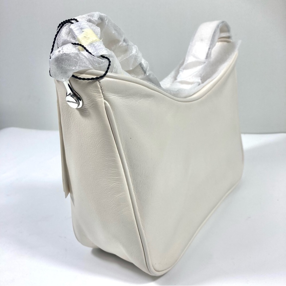 Marc Jacobs Tempo Baguette Leather Shoulder Bag in Cotton Color NEW H903L01SP22 - Picture 6 of 16